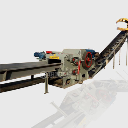 大型桉樹皮切碎機大型木皮切斷機大型樹皮切斷